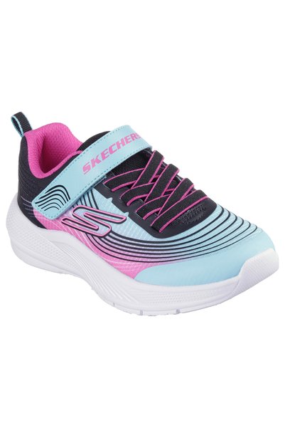 SKECHERS Pantofi copii fete sport MICROSPEC ADVANCE 303575L-AQUA/PURPLE-29