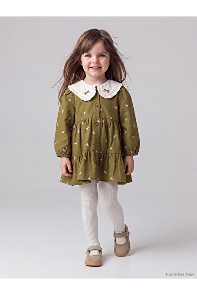 LC Waikiki Quality Pieces from Çelebi Store Bebe Roba Collar Bow Printed Baby...