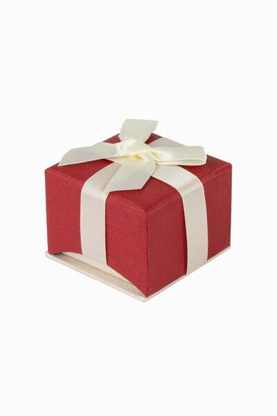 Meidi Packing Meidi Cutie bijuterii Inel Gama Kd, 5x5x4.5 cm - Rosu / Crem / ...