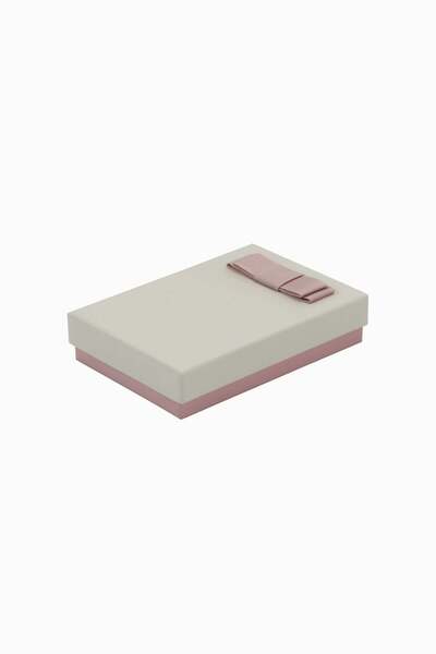 Meidi Packing Meidi Flower Up F.U Jewelry Box, 9.5x13.5x3.5 cm - Cream / Pink...