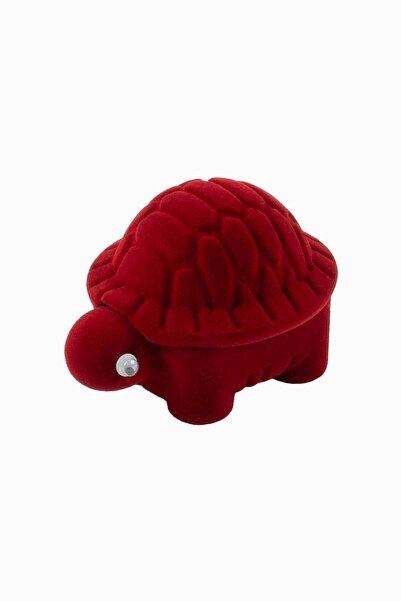 Meidi Packing Кутия за бижута Meidi Frog Ring, 6.5x4x4.5 см - Червен / Бял - ...
