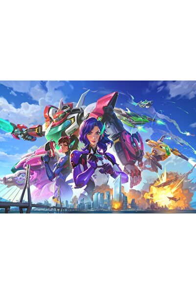 OEM Poster Overwatch Season 4 Heroes Of Busan Reign Of Talon, 61x90 cm, poste...