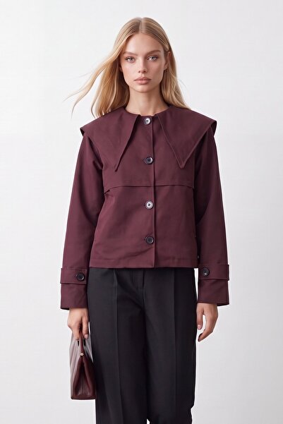 VAGGON Hakim Lapel Collar Trench Coat