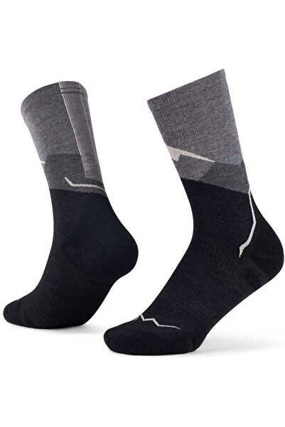 Buff LW Merino Wool Crew Grey