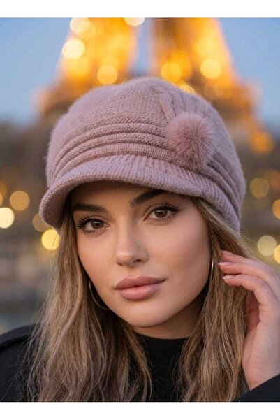 LAGRANZE Accesorii Tricotaj decorat Căciulă pentru femei cu vizor