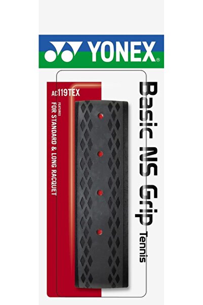 YONEX AC119TEX Basic NS Cushion Grip for Tennis Racquet, Grey