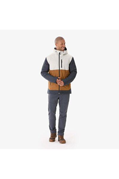 Decathlon Quechua Erkek Outdoor Su Geçirmez Kar Montu/Kışlık Mont - Bej/Kahve...