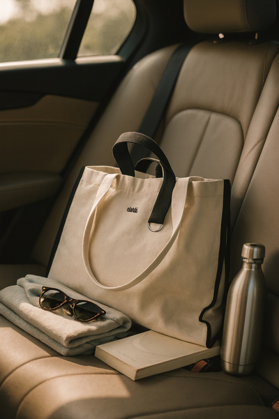 Clarté Maxi Bag - Çok Amaçlı Büyük Boy Bez Seyahat Ve Günlük Omuz Çantası