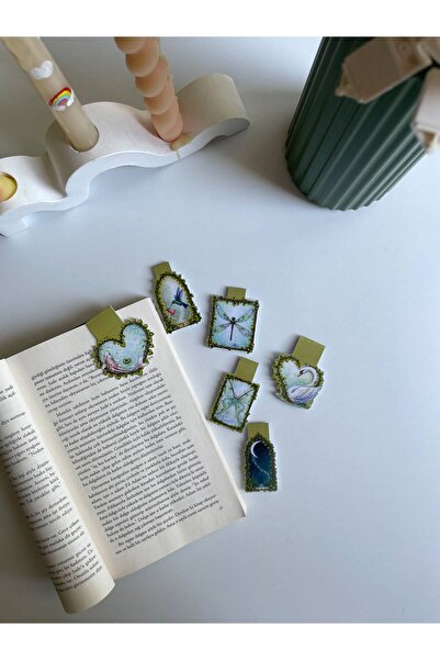 tinystoriestr Magnetic Bookmarks - Nature Themed 6 Pieces - Magnetic Bookmark...