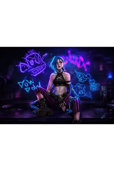 OEM Poster Jinx Arcane Rebel, 61x90 cm, poster3316