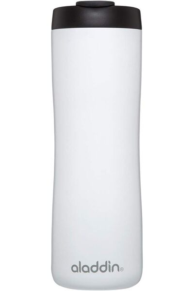 Aladdin Stainless Steel Thermavac Mug, 0.47 liter Capacity, White