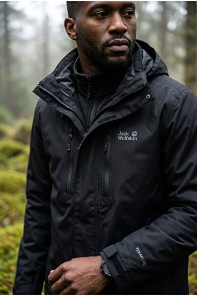 Jack Wolfskin STONETRAIL 3IN1 JKT M Erkek Outdoor Montu (3'Ü 1 Arada) A66291-...