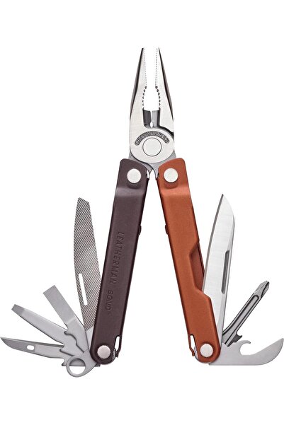 Leatherman Bond Bi-Colors Multi-Tool 14 Tools Stainless With Sheath Compact D...