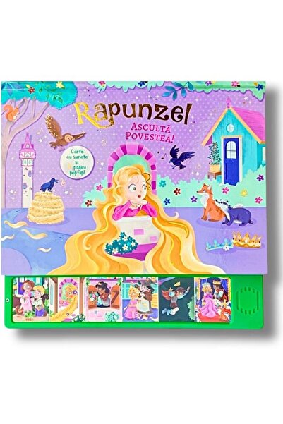 Editura Flamingo GD Rapunzel. Asculta povestea! Carte cu sunete si pag