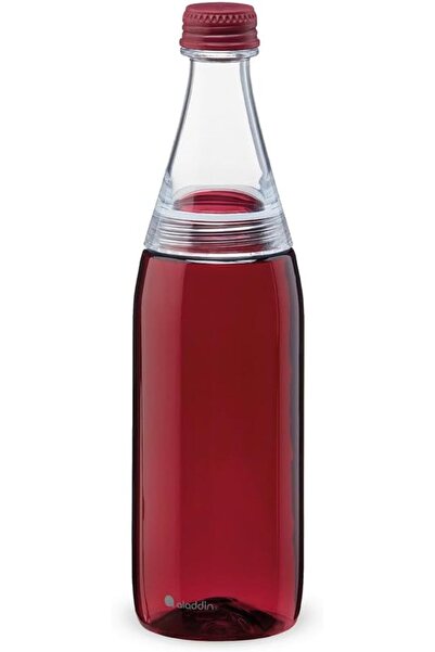 Aladdin Fresco Twist & Go Water Bottle 0.7L Burgundy Red – Two-Way Leakproof ...