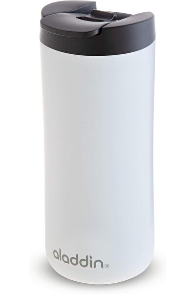 Aladdin Leak-Lock™ Thermavac Stainless Steel Mug 0.35L White – Leakproof | Do...