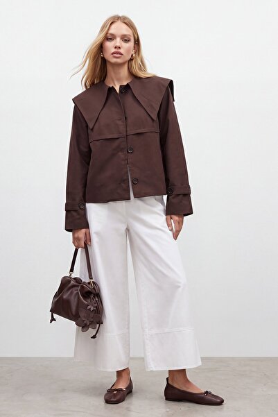 VAGGON Hakim Lapel Collar Trench Coat