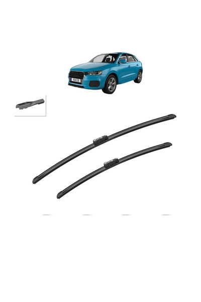 Bosch Σετ 2 υαλοκαθαριστήρων για AUDI Q3 (F3B) 2018-2024, για παρμπρίζ, Aerotwin