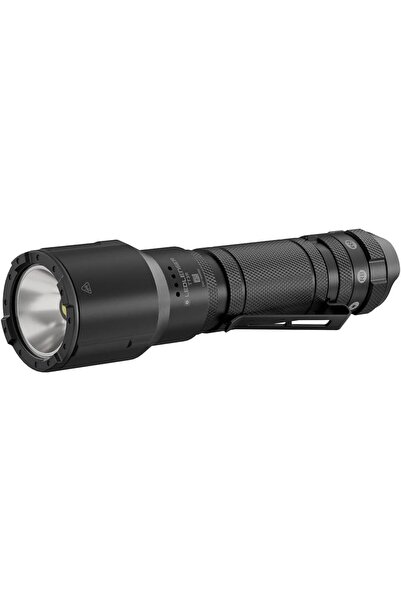 Ledlenser TT3R Rechargeable Tactical Torch, 1900LM LED 7 Strobe Modes Red Blu...