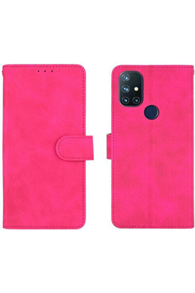 OEM Θήκη-Βάση Συνθετικό Δέρμα Φούξια (OnePlus Nord N10 5G) Κωδικός: 104001910B