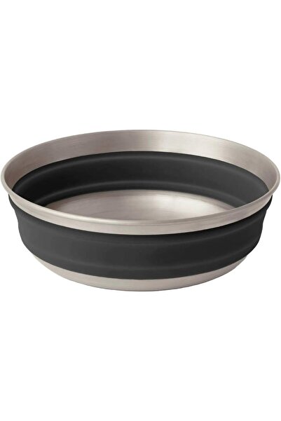 Sea to Summit S2S Detour Stainless Steel Collapsible Bowl M Beluga Black