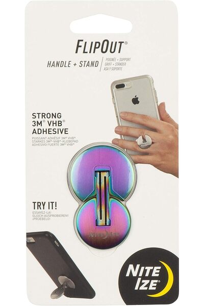 Nite Ize Flipout Handle + Stand, Spectrum, One Size