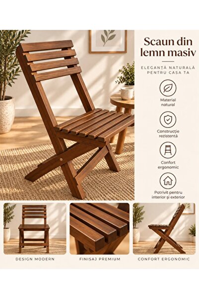 NO BRAND Wooden chair X