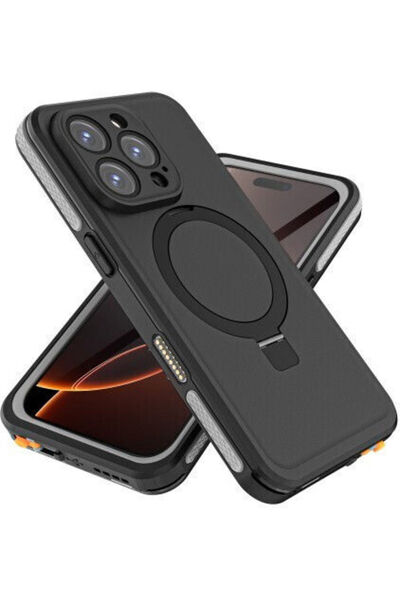 Red Pepper Redpepper Ip68 Αδιάβροχη Μαύρη Πίσω Θήκη (iPhone 16 Pro Max)