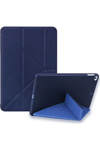 OEM Origami Flip Cover Δερμάτινο Μπλε iPad mini 2019