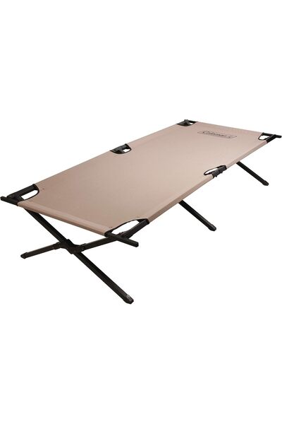 Coleman Trailhead II Military Style Camping Cot, Grey, Full, 2000020274