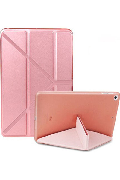 OEM Origami Αναδιπλούμενη Δερμάτινη Ροζ Θήκη για iPad mini 2019