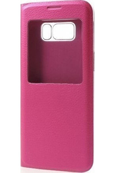 OEM Plus Book Συνθετικό Δέρμα Φούξια (Galaxy S8+)