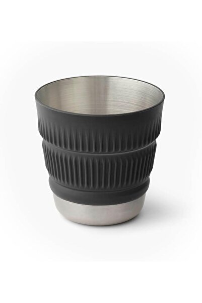 Sea to Summit S2S Detour Stainless Steel Collapsible Mug Beluga Black
