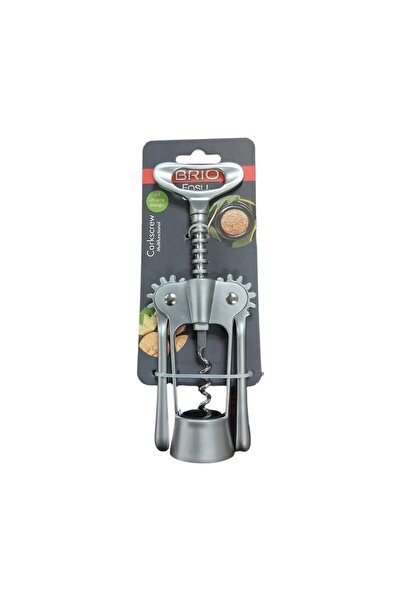 BRIO Tirbușon pentru vin Brio, 18,4 cm, argintiu cromat – 107971