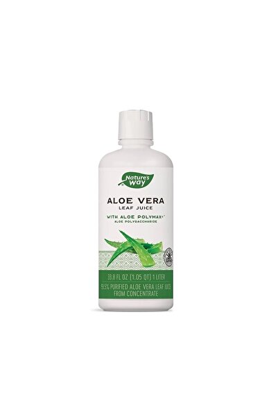 Natures Way Supliment alimentar, Suc de Aloe Vera din frunze întregi, 1L