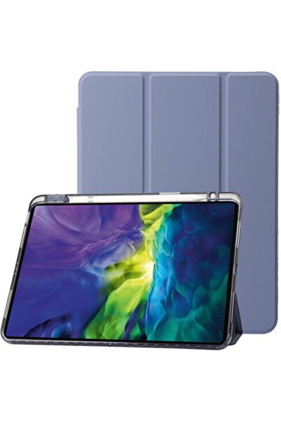 OEM Θήκη Flip με Τριπλή Βάση Στήριξης Μωβ (iPad Pro 2024 13 ")
