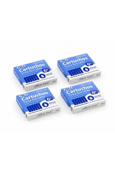 Generic Brand Patroane de cerneala termosensibila, 6 buc, albast