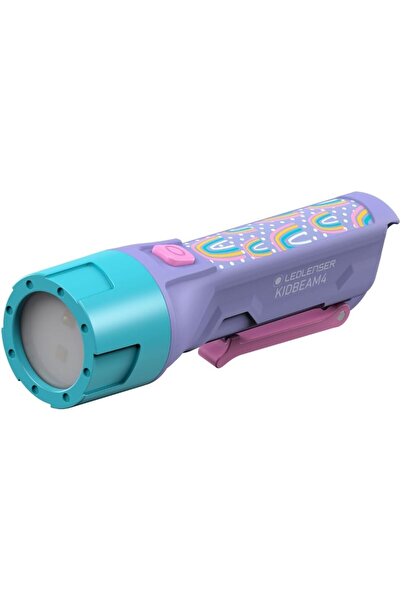 Ledlenser Kidbeam 4 Purple Flashlight Gift Box