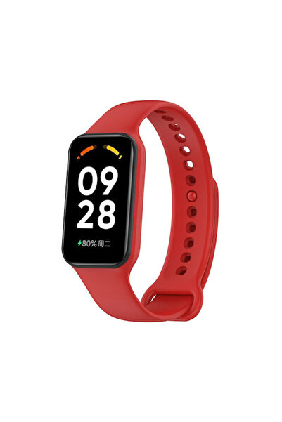 OEM Λουράκι Σιλικόνης Xiaomi Smart Band 8 Active Redmi Band 2 Κόκκινο