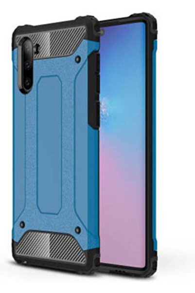 OEM Ανθεκτική Μπλε Θήκη Πλάτης Σιλικόνης (Galaxy Note 10) Κωδικός: 101221542F