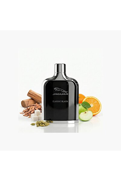 Jaguar عطر كلاسيك بلاك أو دو تواليت بخاخ طبيعي