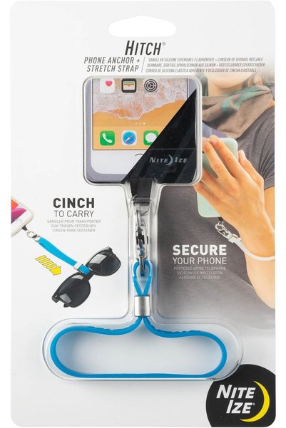 Nite Ize Hitch Phone Anchor + Stretch Strap, Adjustable Lanyard Clips to Phon...