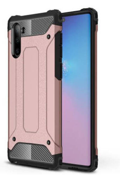 OEM Ανθεκτική Πίσω Θήκη Σιλικόνης Ροζ (Galaxy Note 10) Κωδικός: 101221542D