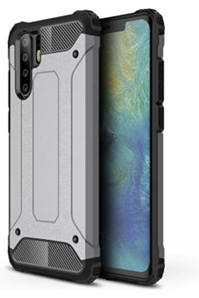 OEM Ανθεκτική Πίσω Θήκη Σιλικόνης Γκρι (Huawei P30 Pro) Κωδικός: 101710660E