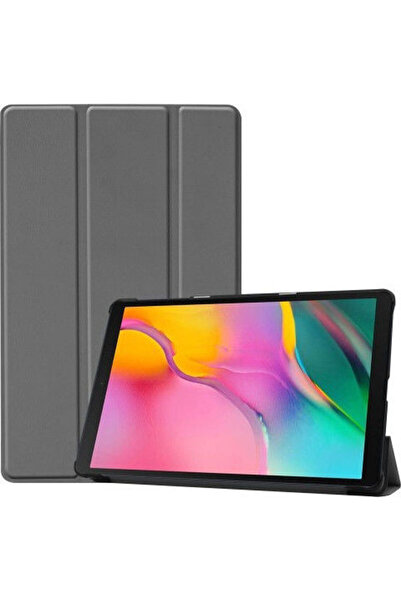OEM Μαγνητική Θήκη Αναδιπλούμενη Γκρι για Galaxy Tab A 10.1 2019