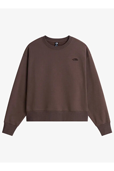 THE NORTH FACE NF0A8HBY-CQO Απαραίτητο Απλό Φαρδύ Γυναικείο Φούτερ με Στρογγυ...