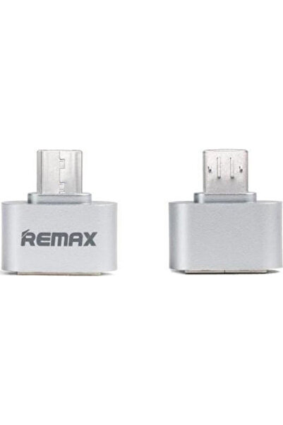 Remax Μετατροπέας RA-OTG Micro USB Αρσενικό σε USB-A Θηλυκό Ασημί 1 Τεμάχιο