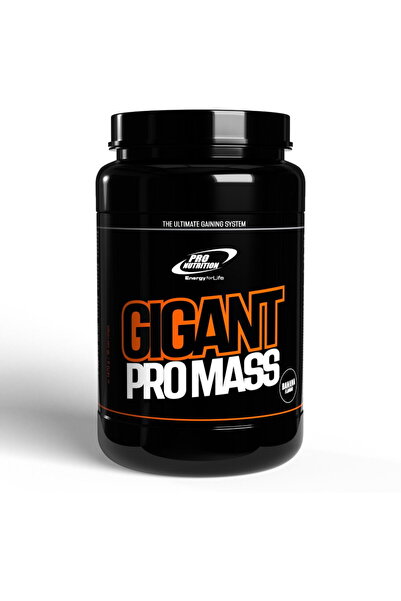 Pro Nutrition Gainer pentru cresterea masei musculare, Gigant Pro Mass Banane...