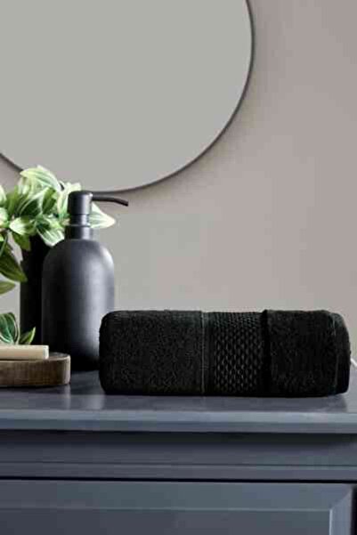 Özdilek Colored Black Bath Towel 90*150