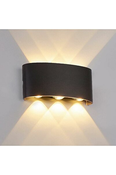 Noonedibs Apăsoar de Perete LED 6W 3000K – Lumină de Dormitor și Hol Rezisten...